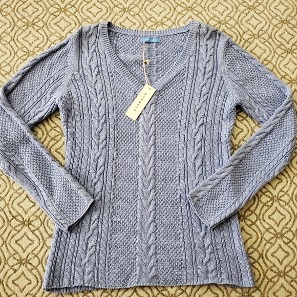 Burgess Cashmere & Cotton Sweater - Picture 5 of 9